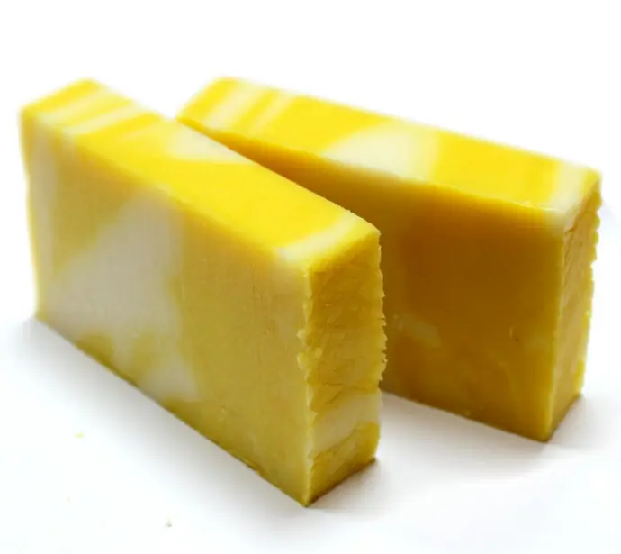 Lemon - Olive Oil Soap Slice