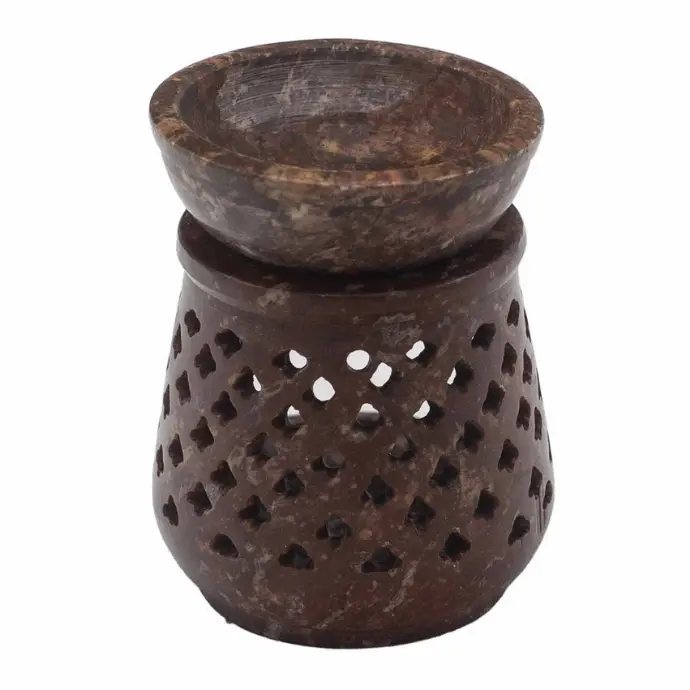 Small Soapstone Oil Burner - Classic