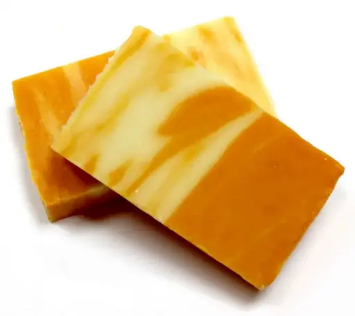 Orange - Olive Oil Soap Slice