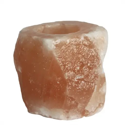 Natural Himalayan Salt Candle Holder