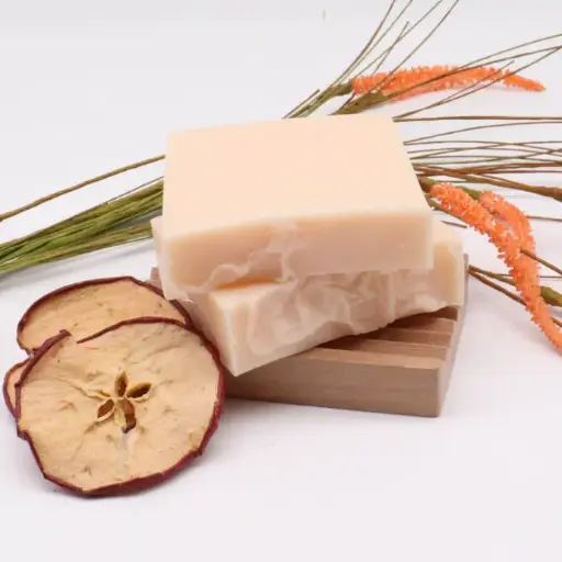 Peach Orchard Soap Slice